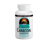 Charcoal 260 mg, Source Naturals (200 Capsules)