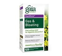 Charcoal Gas & Bloating, Gaia Herbs (50 Capsules)